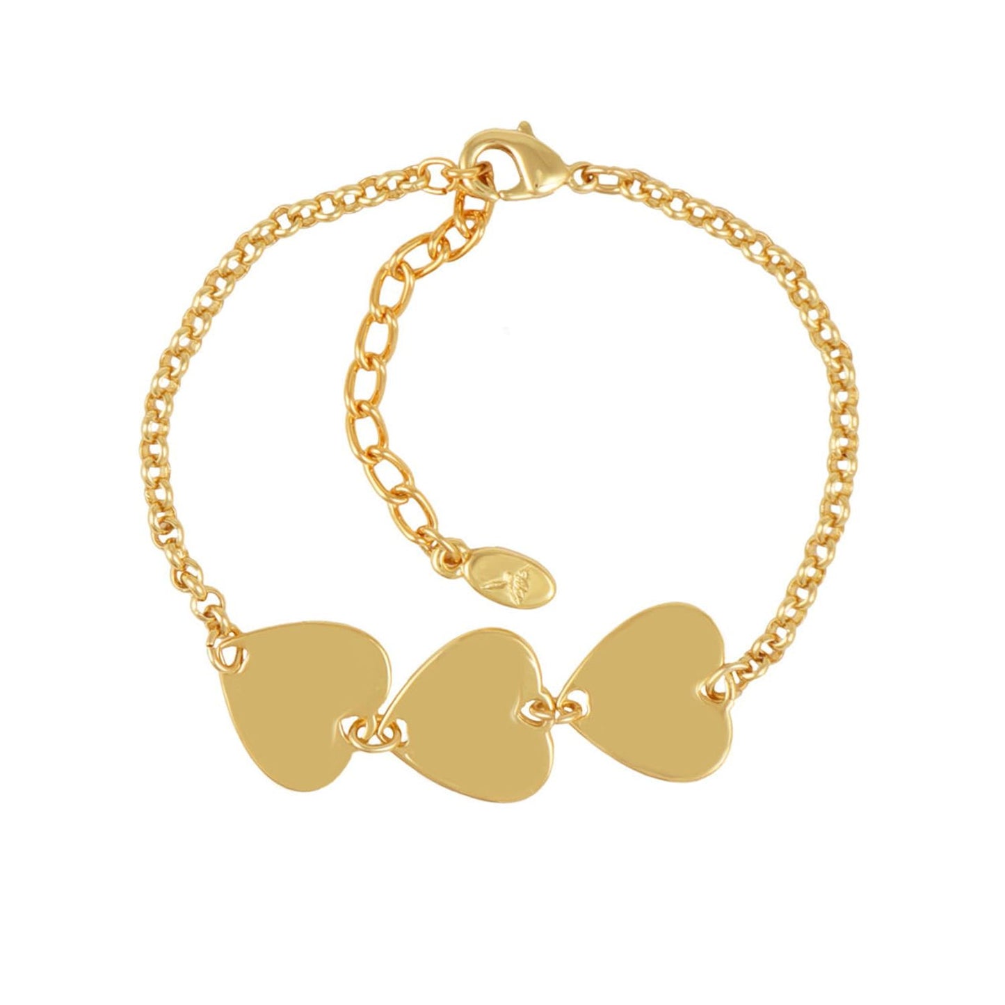"Three Hearts Bracelet (B22/LAT/08AU)"