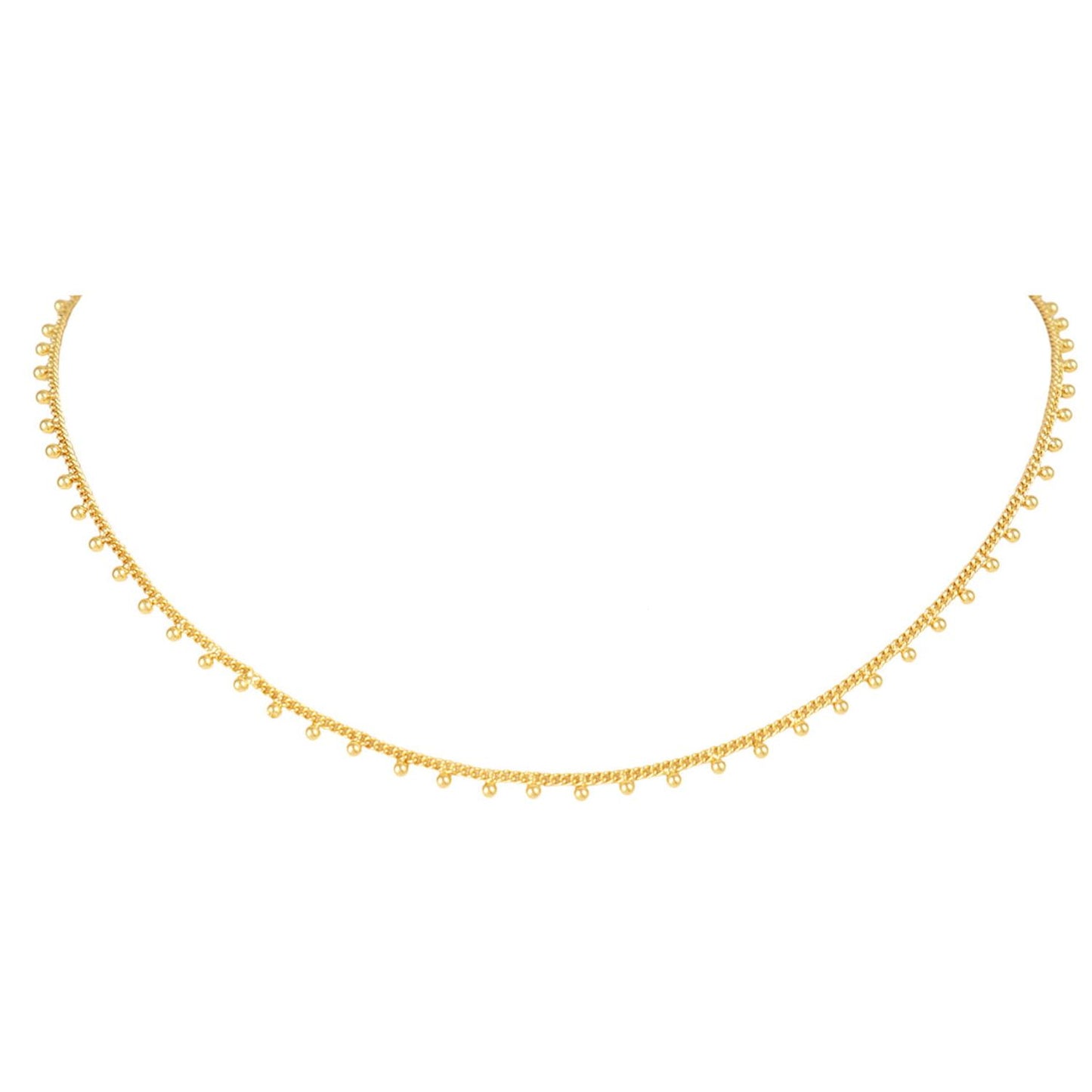 "Chain with balls from the Summer Flowers collection (C23/LAT/54AU)"