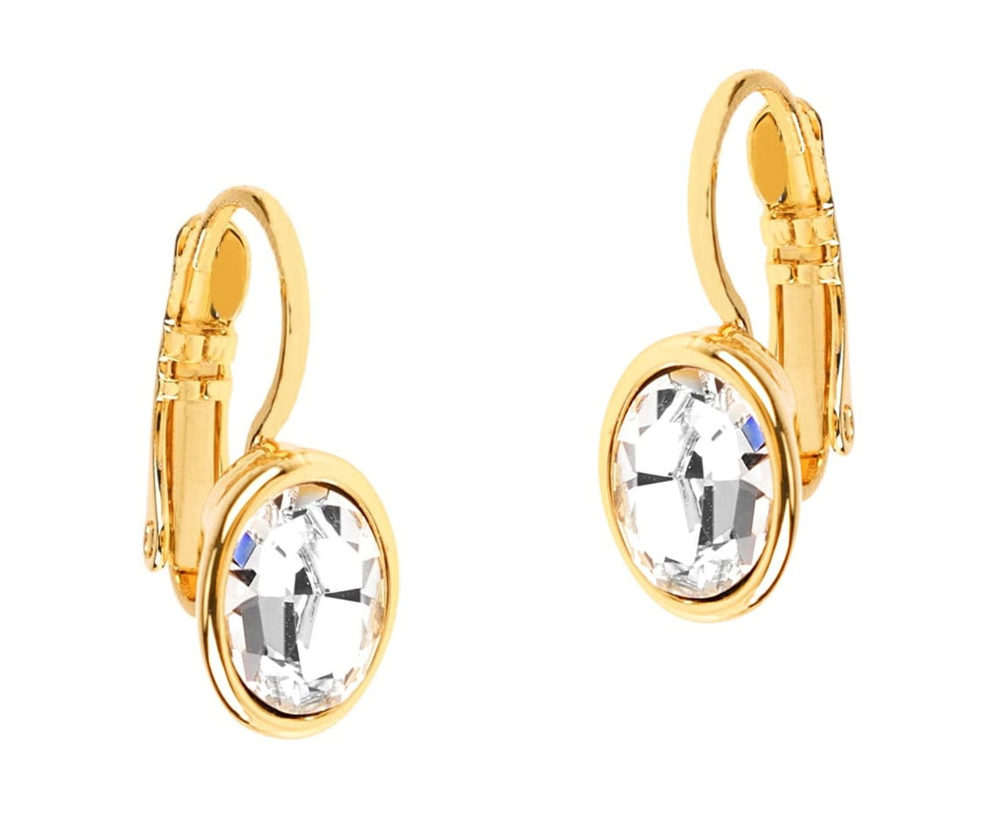 "Earrings with shiny stone (P6266AU)"