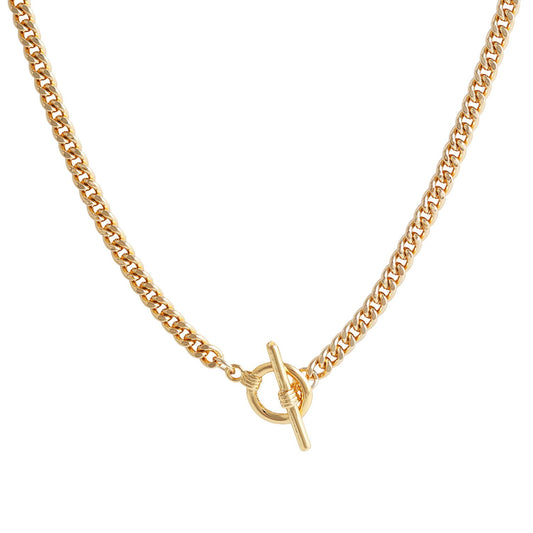 "Toggle chain necklace 55 cm (C22/MEN/34/1AU)"