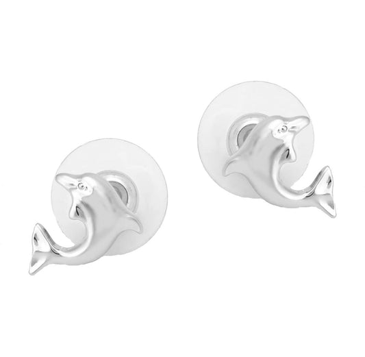 "Dolphin earrings (P6686AG)"