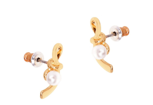 "Pearl stud earrings (P8656AU)"