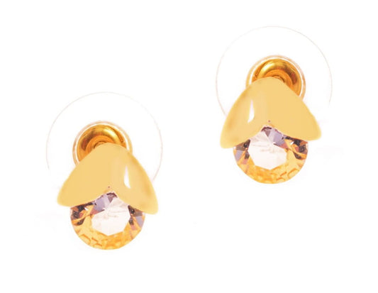 "Crystal Earrings Under the Cap (P11720AU)"