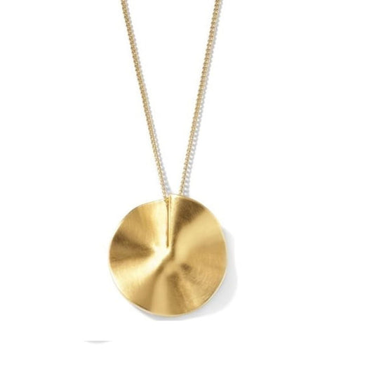 "Abstract plate necklace (C11889AU)"