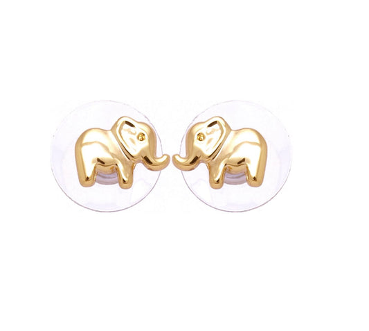 "Earrings with elephants (P15/KDS/04AU)"