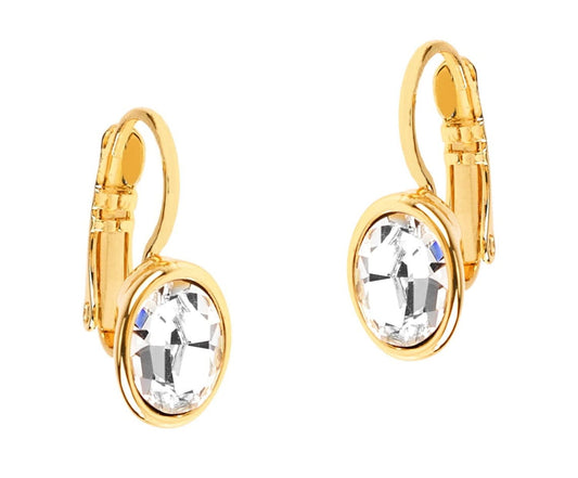 "Earrings with shiny stone (P6266AU)"