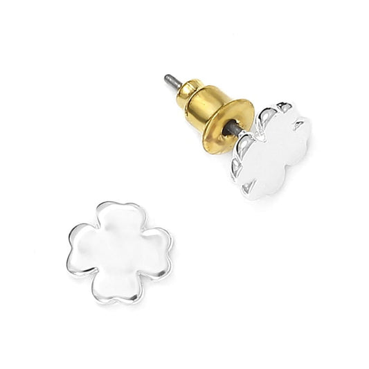 "Clover earrings from the Classic collection (P14629AG)"