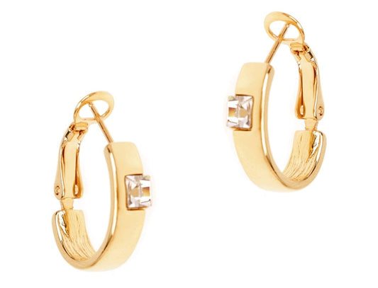 "Earrings with crystals from the Classic collection (P8023AU)"