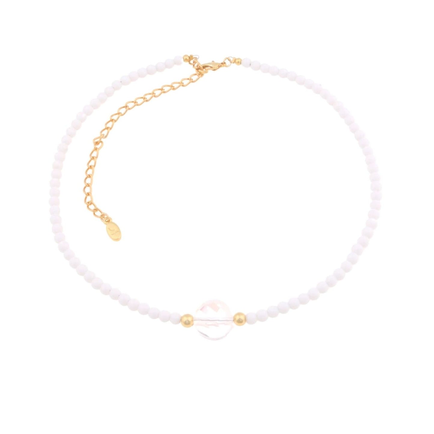 "Opal Necklace with Stone (C21/KOR/78AU)"