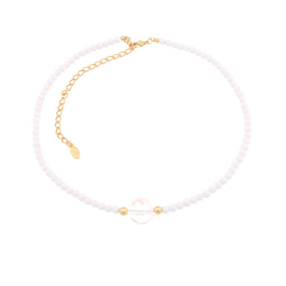 "Opal Necklace with Stone (C21/KOR/78AU)"